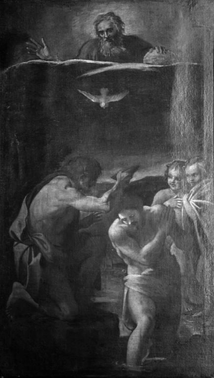 Le Baptême du Christ - Annibale Carracci