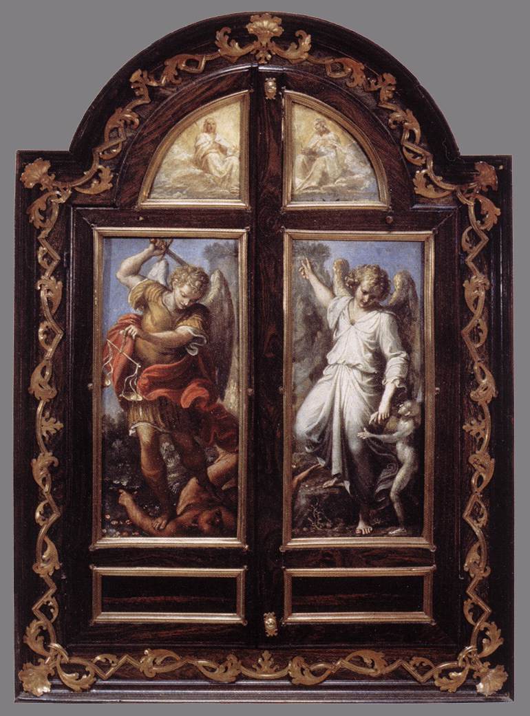 Triptych - Annibale Carracci