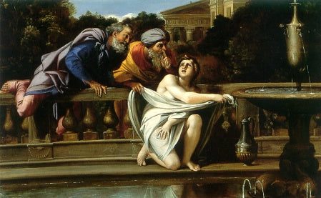 Suzanne a staříci - Annibale Carracci