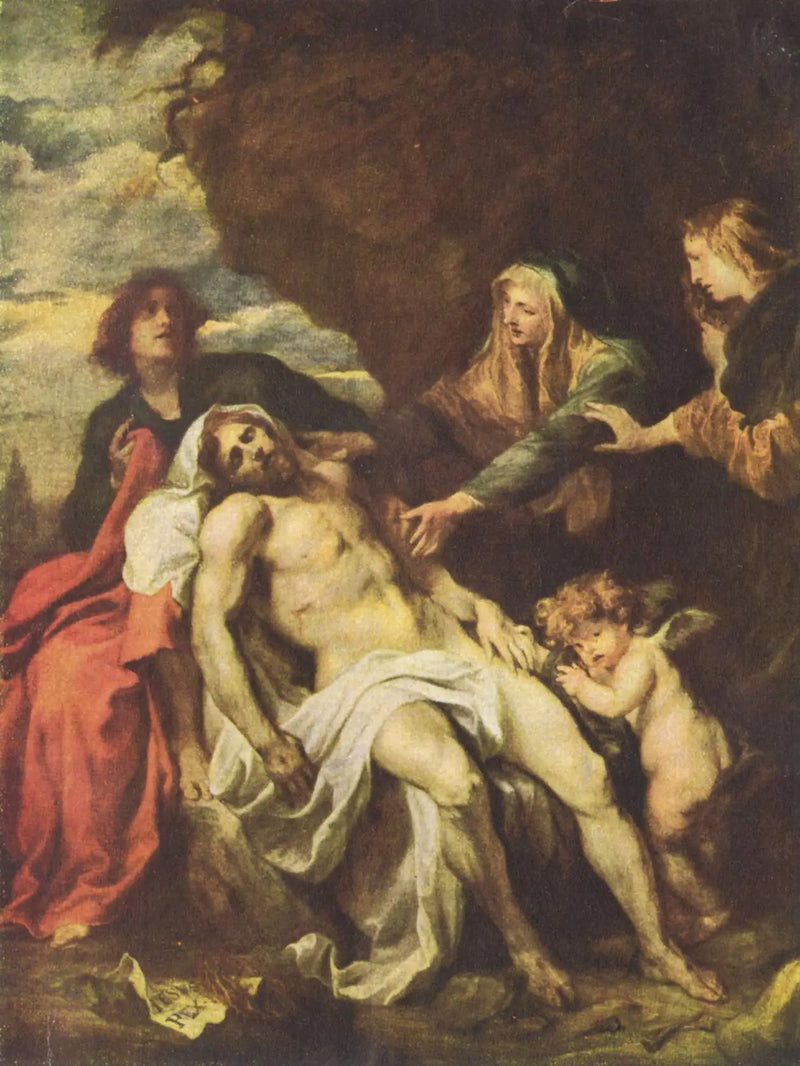 Sestup z kříže - Antoine van Dyck