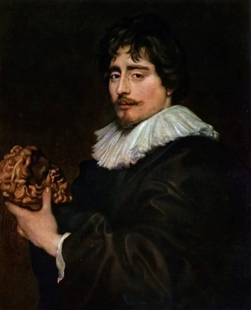 Portrét sochaře François Duquesnoy - Antoine van Dyck