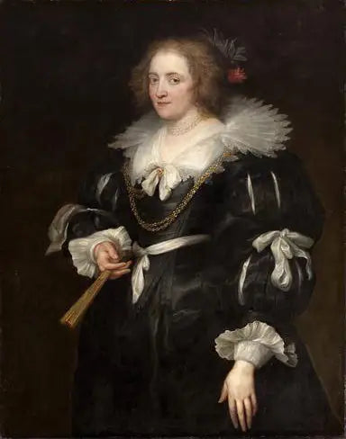 Portrait d’Amélie de Solms-Braunfels - Antoine van Dyck - Alpha Reproduction