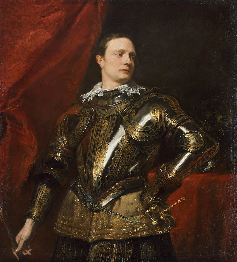 Portrét mladého generála - Antoine van Dyck