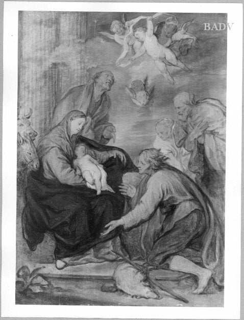 Adoration des bergers - Antoine van Dyck