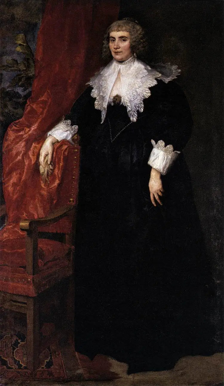Portrét Anny van Craesbecke - Antoine van Dyck