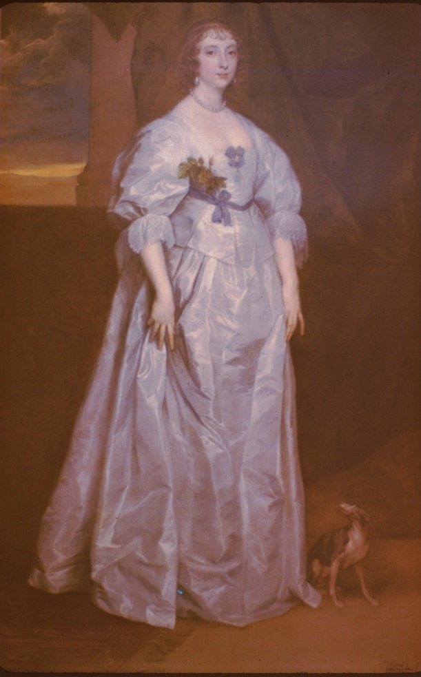 Portrait d'Anne Carr, Lady Russell - Antoine van Dyck