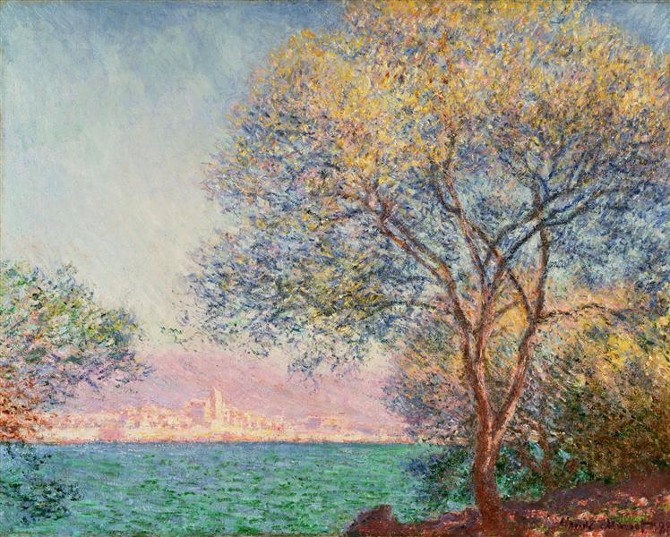 🌅 Antibes, ráno – Claude Monet (1888)