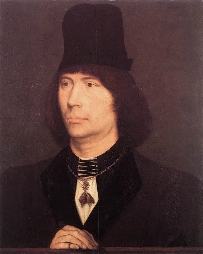 Portrét Antoina, velkého nemanželského syna Burgundska - Hans Memling