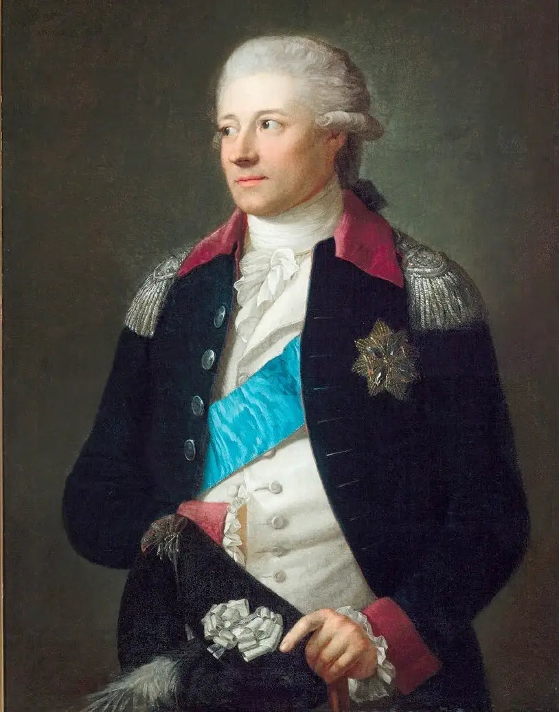 Portrait de Kazimierz Rzewuski - Anton Graff - Alpha Reproduction