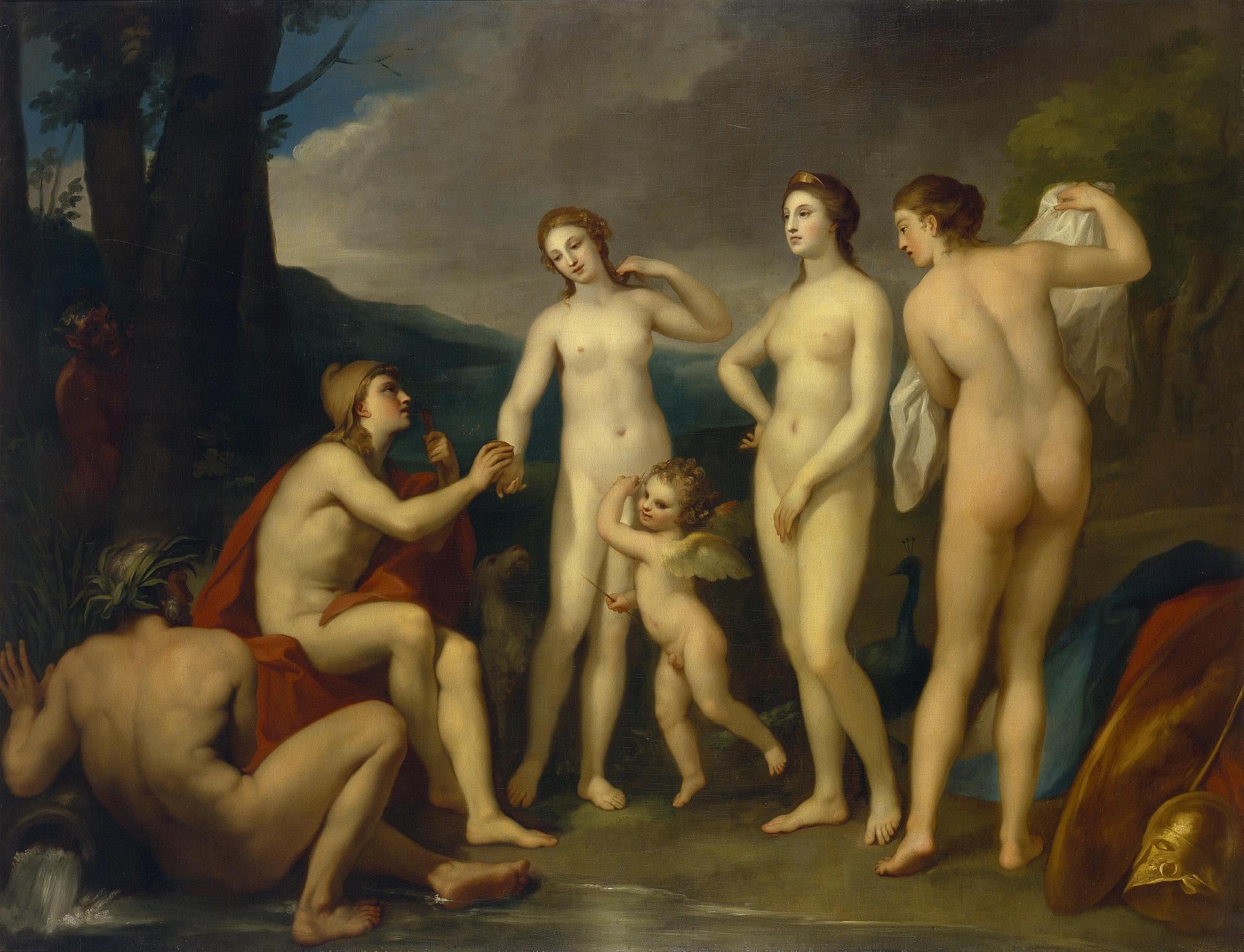 Le Jugement de Pâris - Anton Raphael Mengs