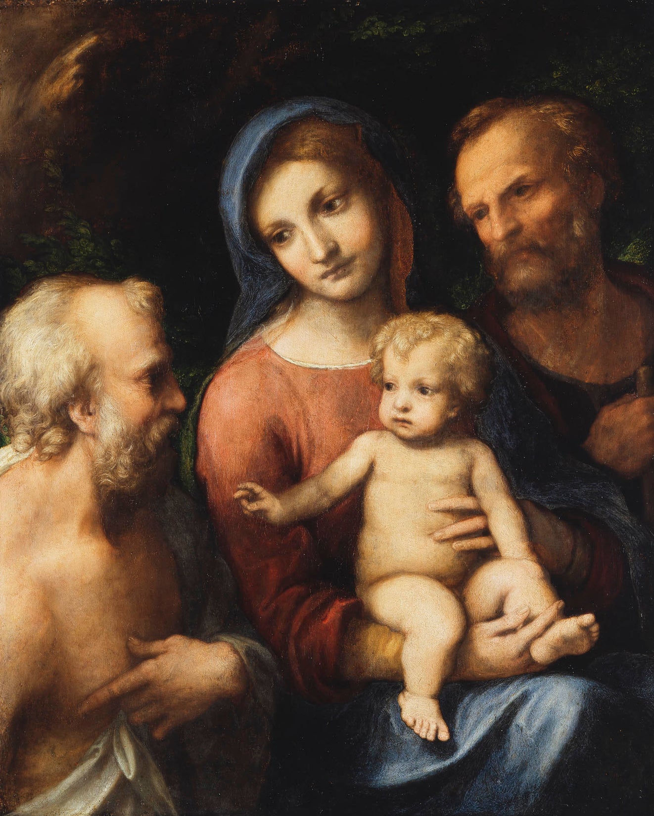 Sainte Famille et Saint Jérôme - Antonio da Correggio