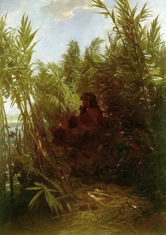 Pan dans le roseau - Arnold Böcklin
