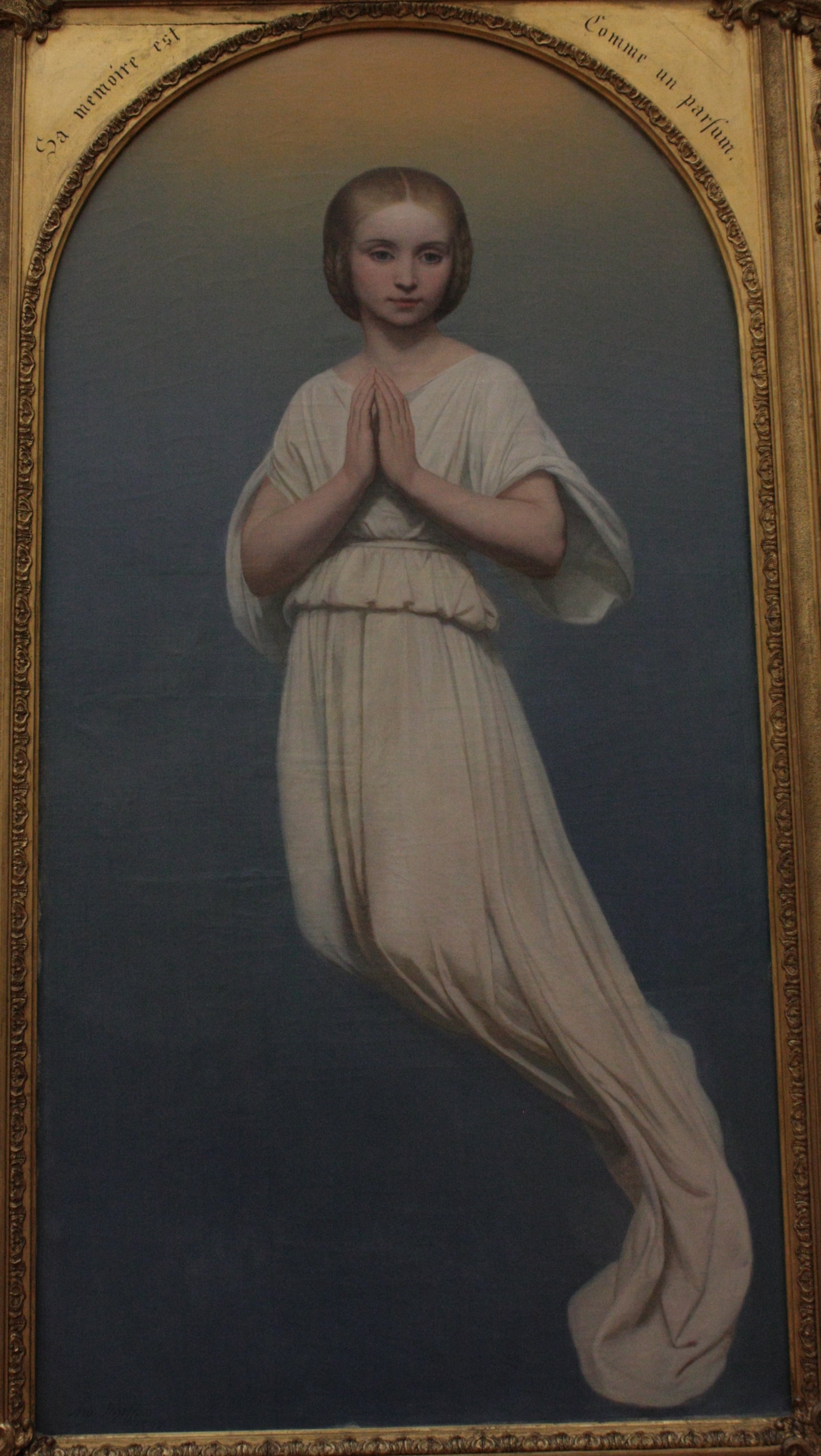 Figure d'ange représentant Mademoiselle de Montblanc après sa mort - Ary Scheffer