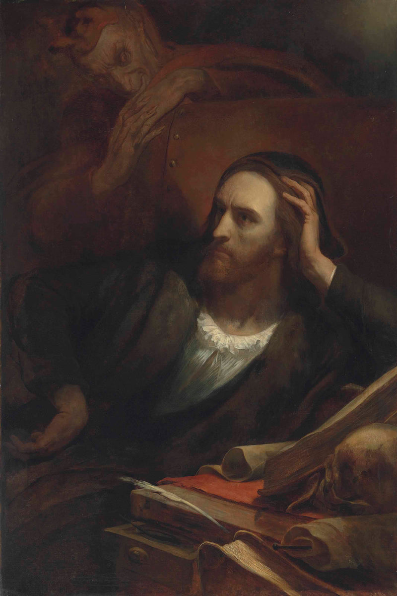 Faust a Mefistofeles - Ary Scheffer