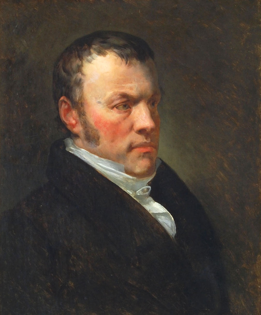 Portrait du Dr Johann Gaspar Spurzheim - Ary Scheffer