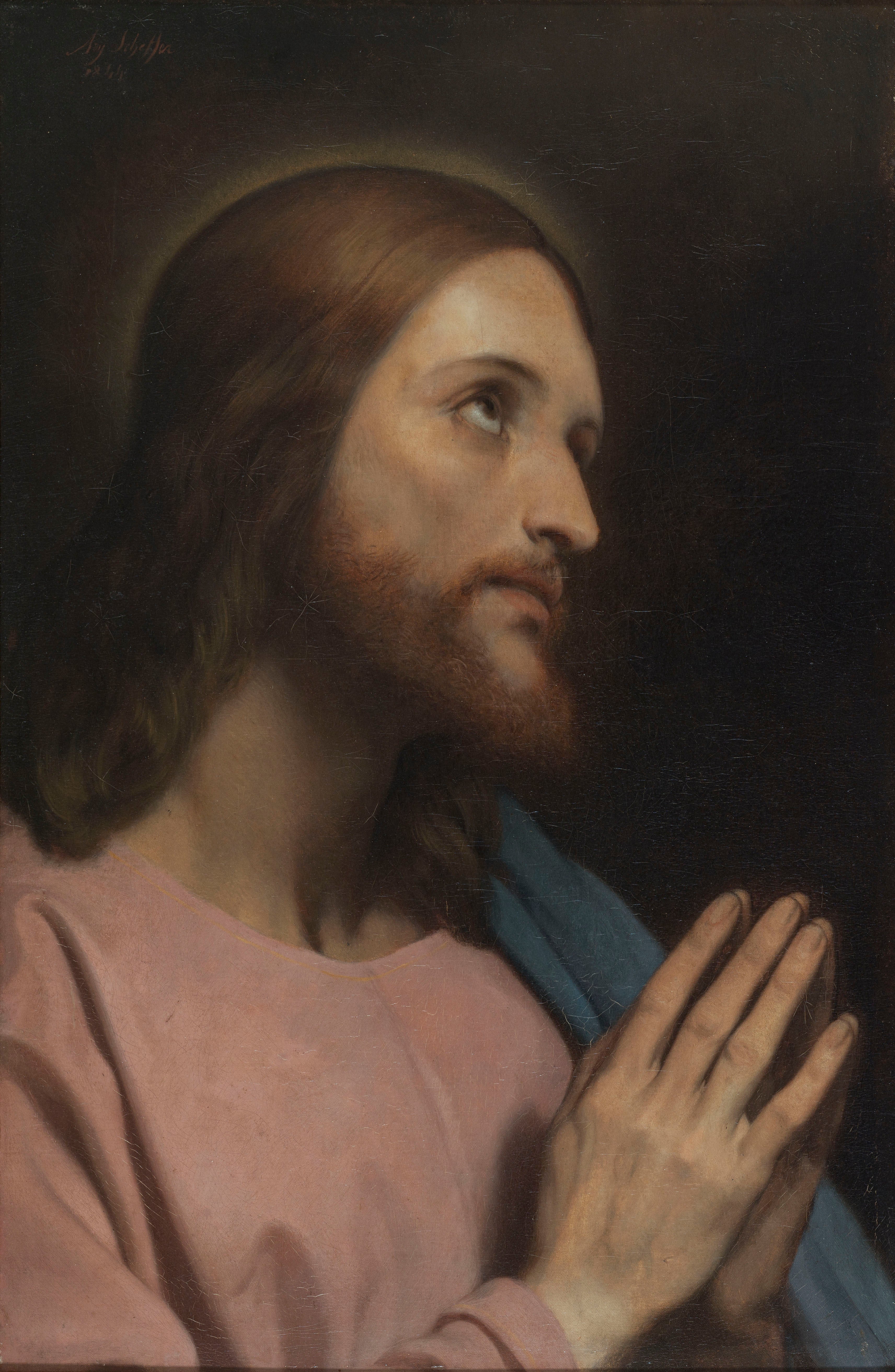 Tête de Christ - Ary Scheffer