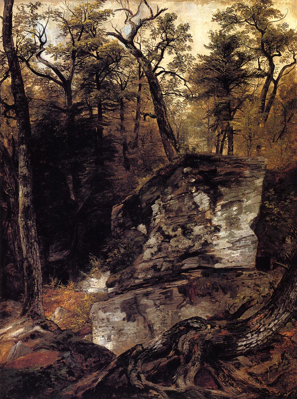 Poste de garde, montagnes Catskill - Asher Brown Durand