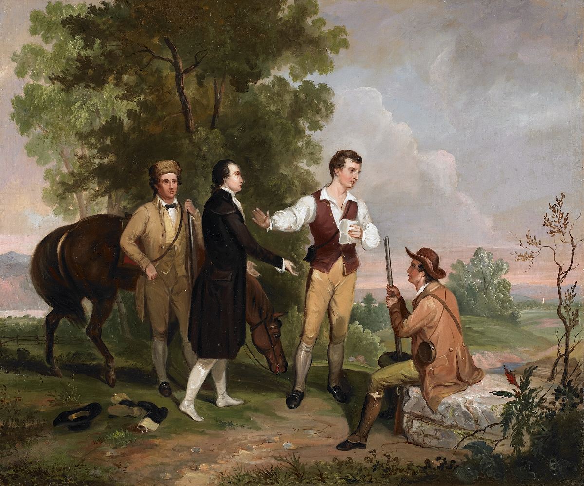 Capture du major André - Asher Brown Durand