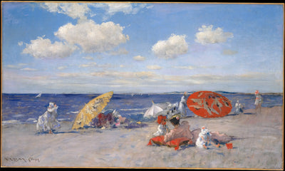 Au bord de la mer - William Merritt Chase - Alpha Reproduction