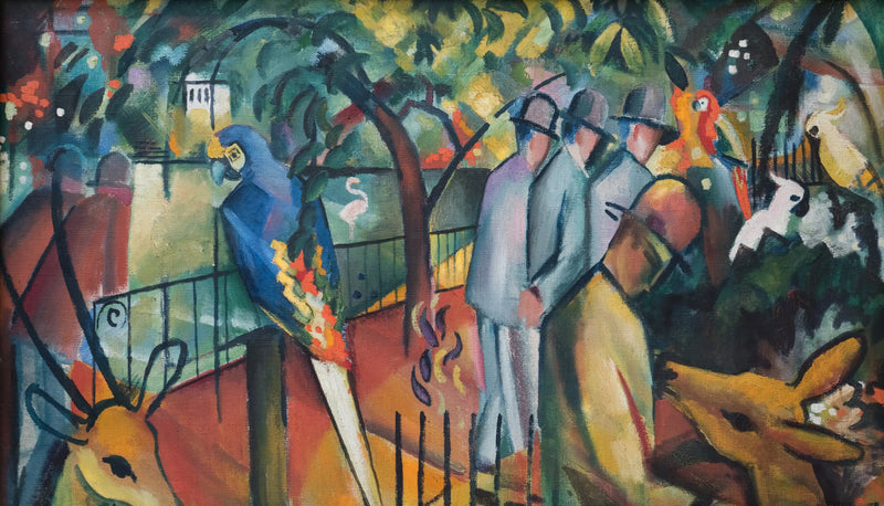 Zoologická zahrada I - August Macke