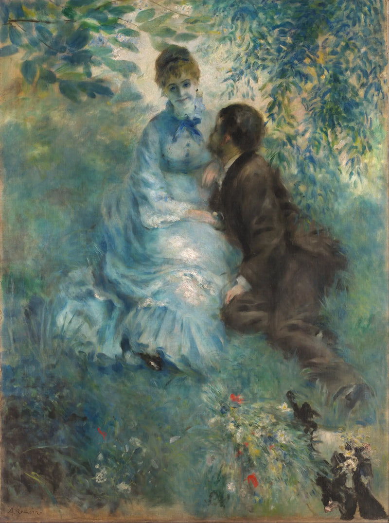 Milenci - Pierre-Auguste Renoir