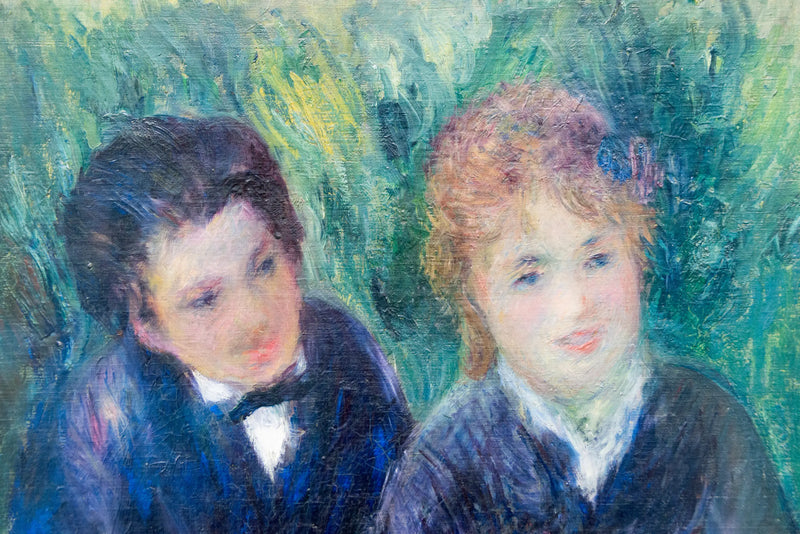 Portrét mladého muže a mladé ženy - Pierre-Auguste Renoir