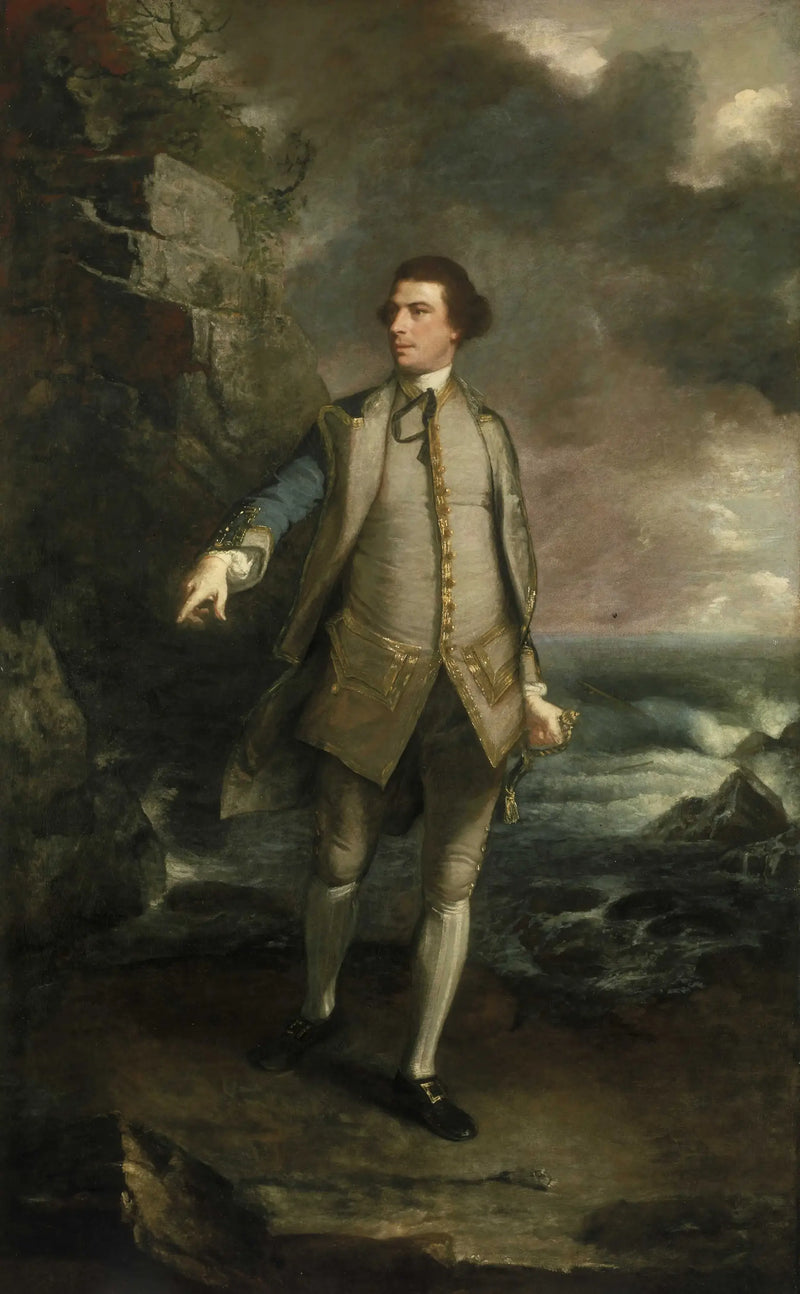 Kapitán čestný August Keppel, 1725-1786 - Joshua Reynolds