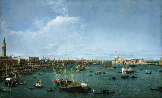 Bassin de Saint-Marc, Venise - Canal Giovanni Antonio - Reproductions de tableaux et peintures haut de gamme