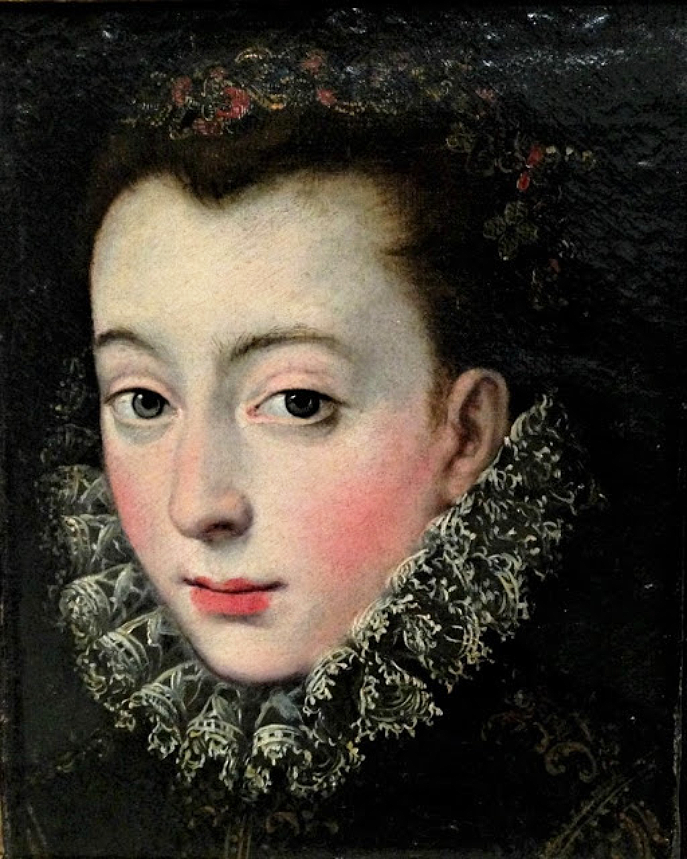 Portrait d'une dame, probablement Maddalena Osuna Giron - Sofonisba Anguissola