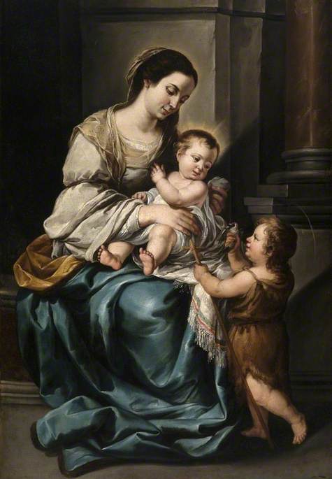 La Vierge à l'Enfant avec saint Jean enfant, « La serrana » - Bartolomé Esteban Murillo