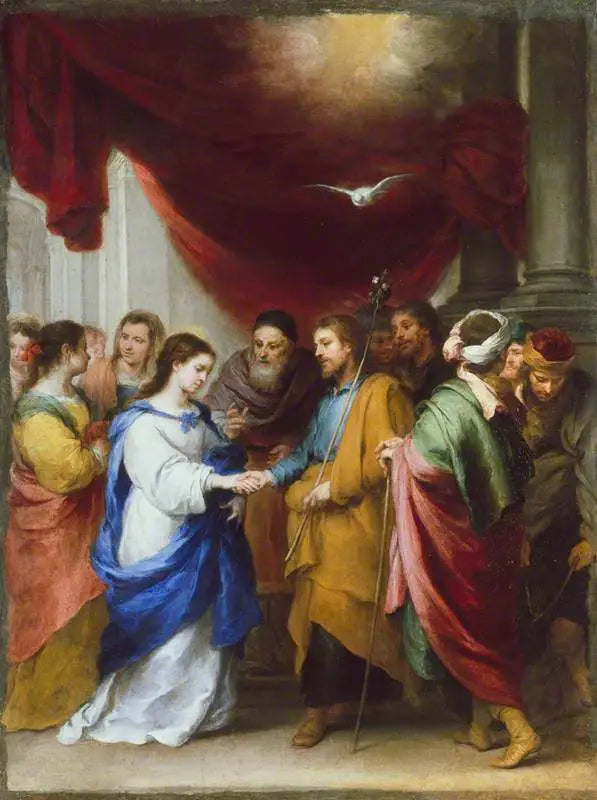 Le Mariage de la Vierge - Bartolomé Esteban Murillo - Alpha Reproduction