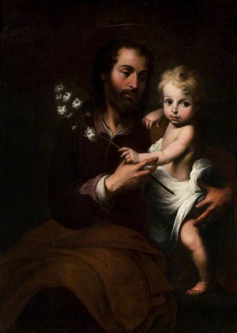 Saint Joseph avec l'Enfant Jésus - Bartolomé Esteban Murillo