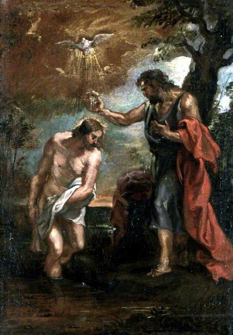 Le baptême du Christ - Bartolomé Esteban Murillo