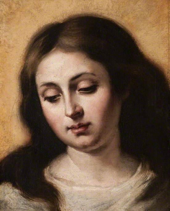 Tête de la Madone - Bartolomé Esteban Murillo