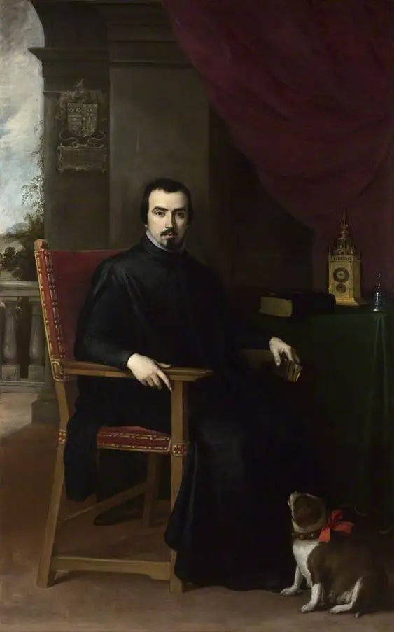 Portrét Don Justino de Neve - Bartolomé Esteban Murillo