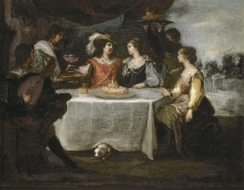 Syn rozhazující své dědictví - Bartolomé Esteban Murillo