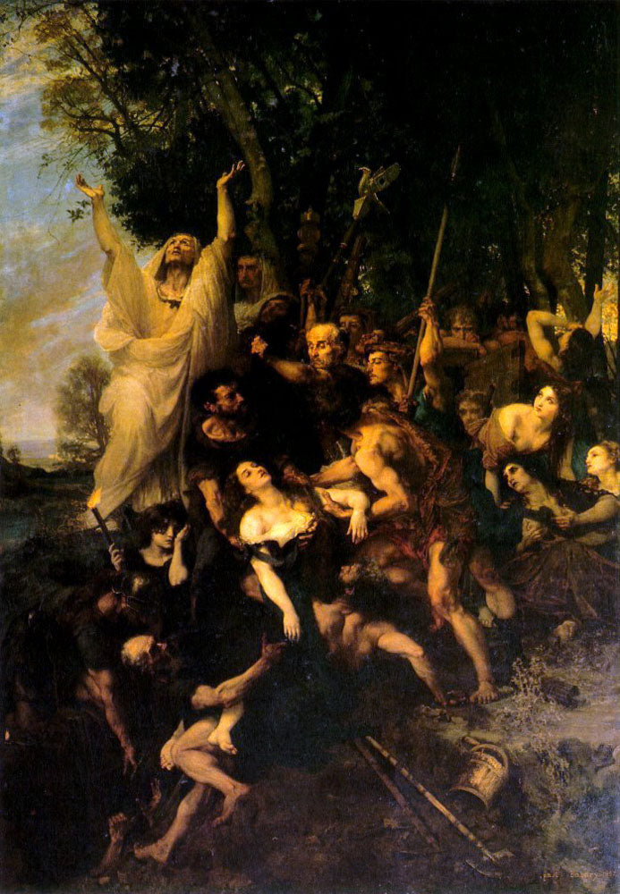 Tourment de Vestale - Paul Baudry