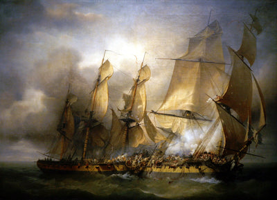 Combat de La Bayonnaise contre l’Embuscade - Louis-Philippe Crépin - Alpha Reproduction