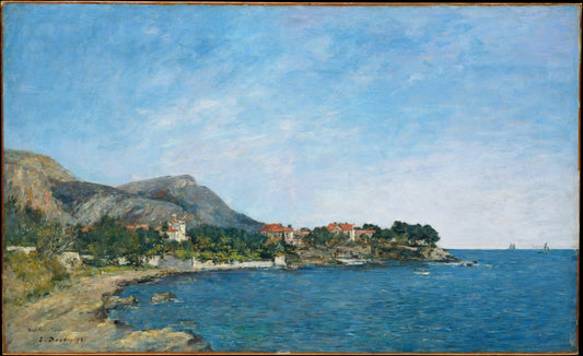 🌅 Beaulieu – Zátoka mravenců – Eugène Boudin (1892)