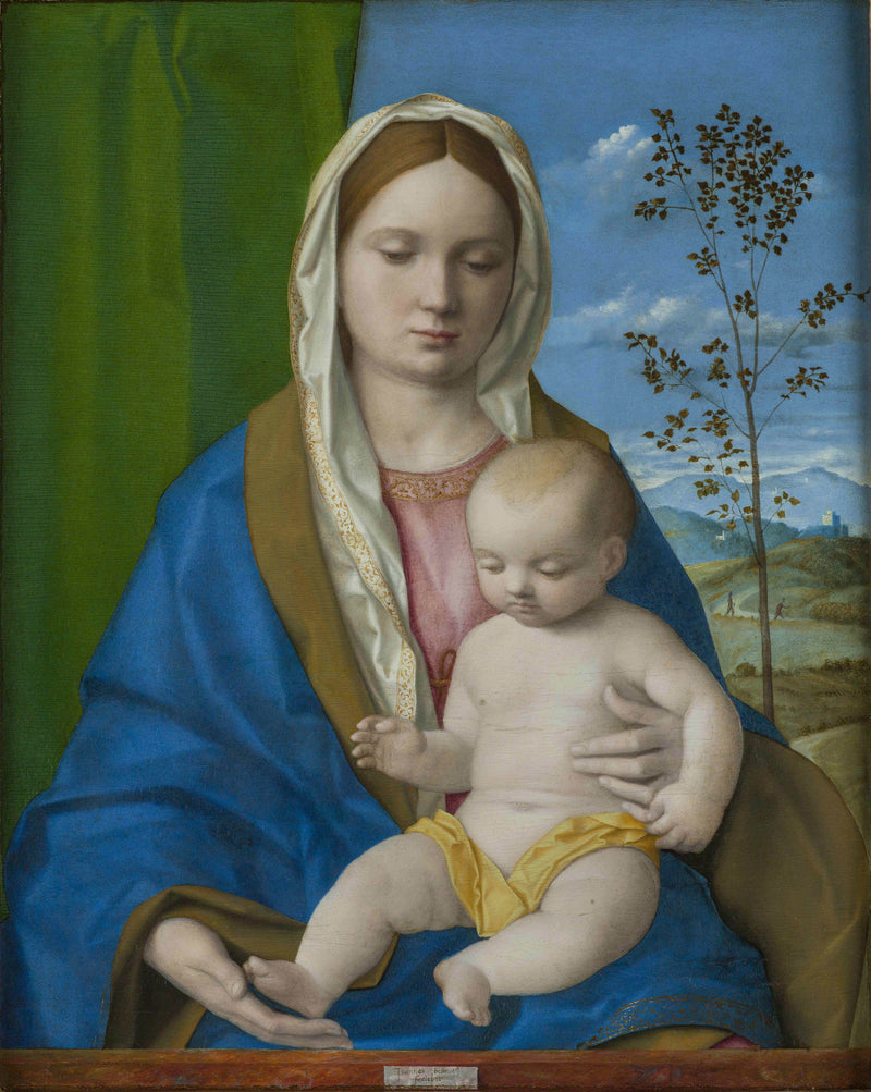 Panna s dítětem - Giovanni Bellini
