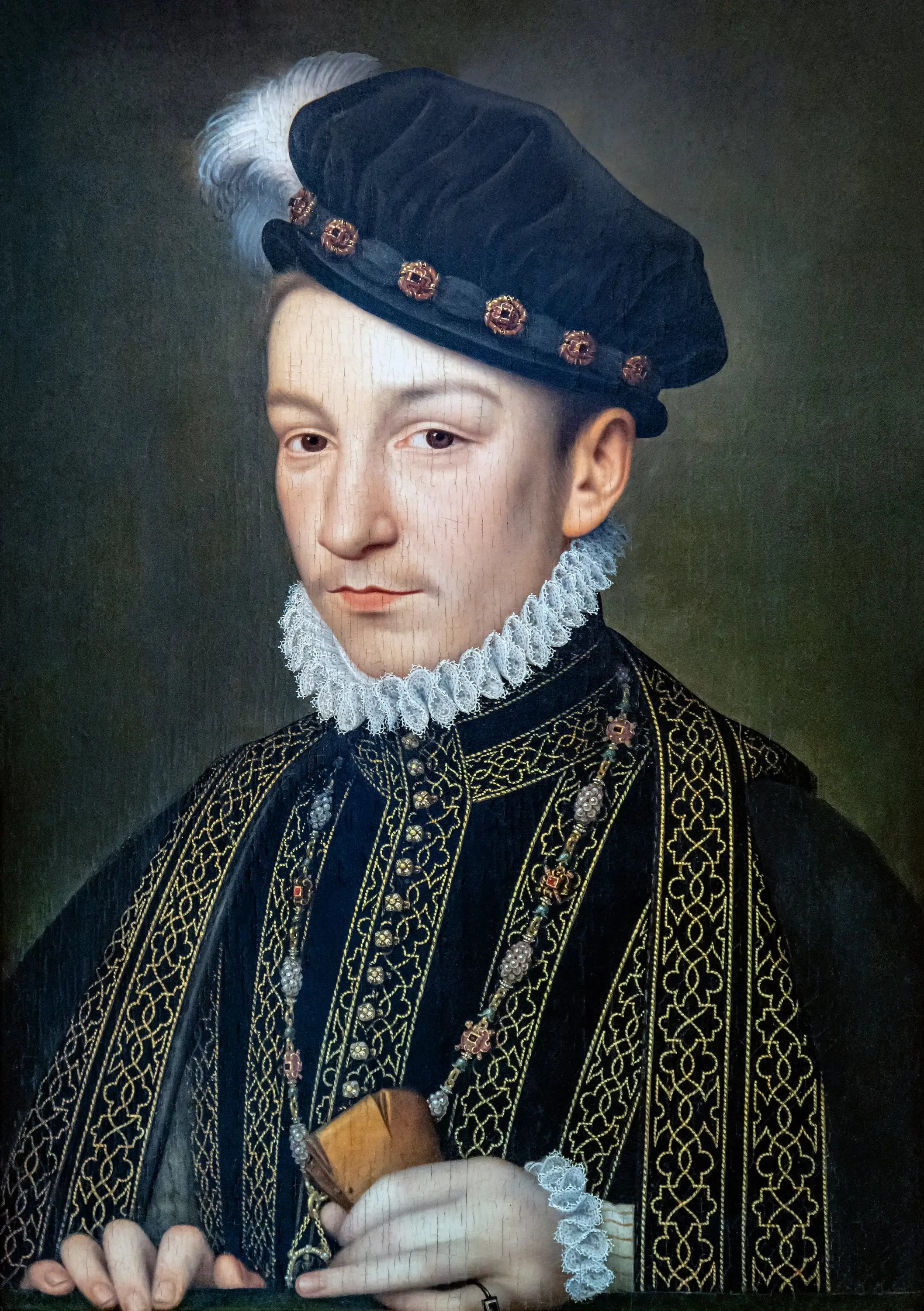 Portrait de Charles IX - François Clouet - Alpha Reproduction