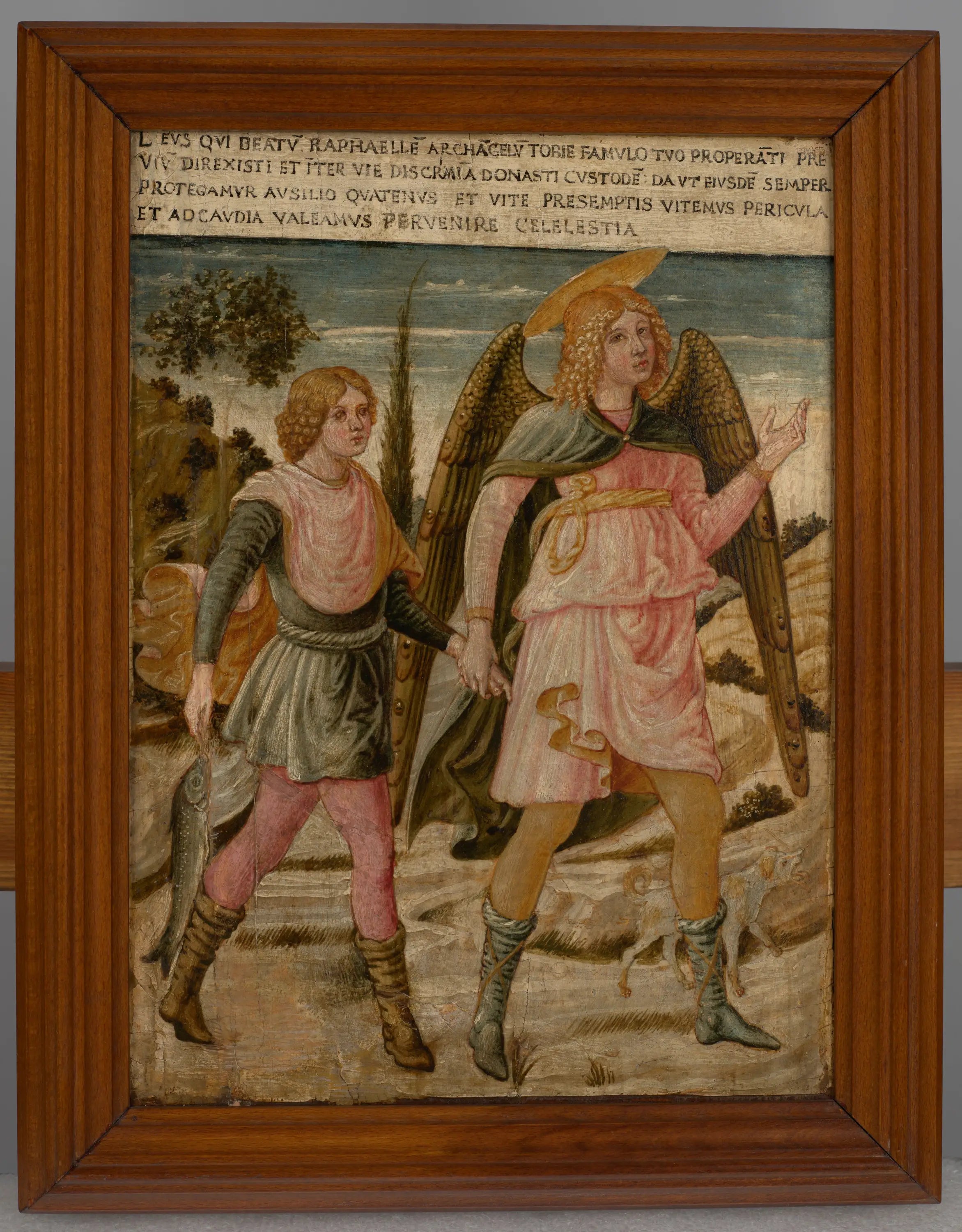 Tobias avec l’archange Raphaël - Benozzo Gozzoli - Alpha Reproduction