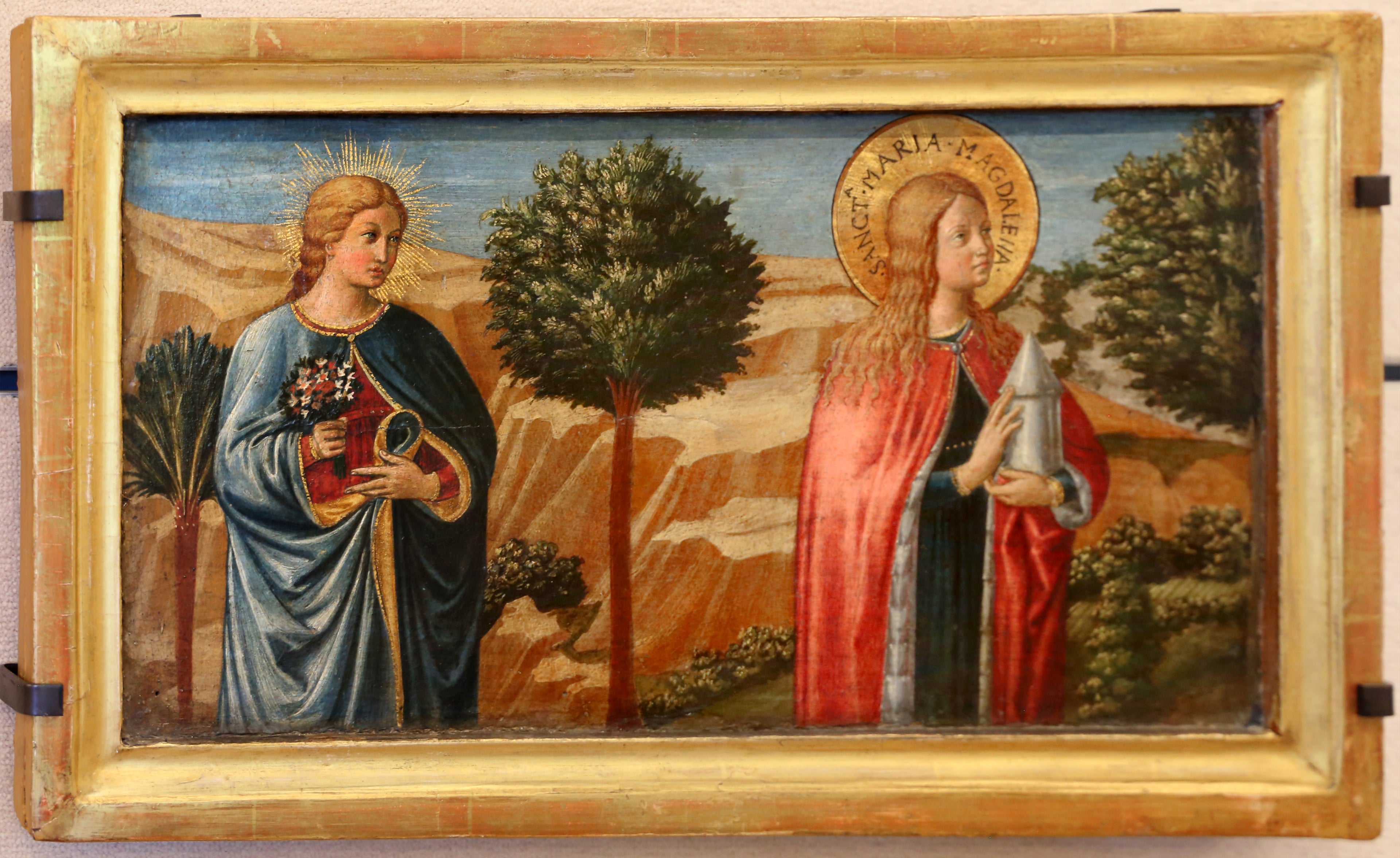 Une bienheureuse et sainte Madeleine - Benozzo Gozzoli