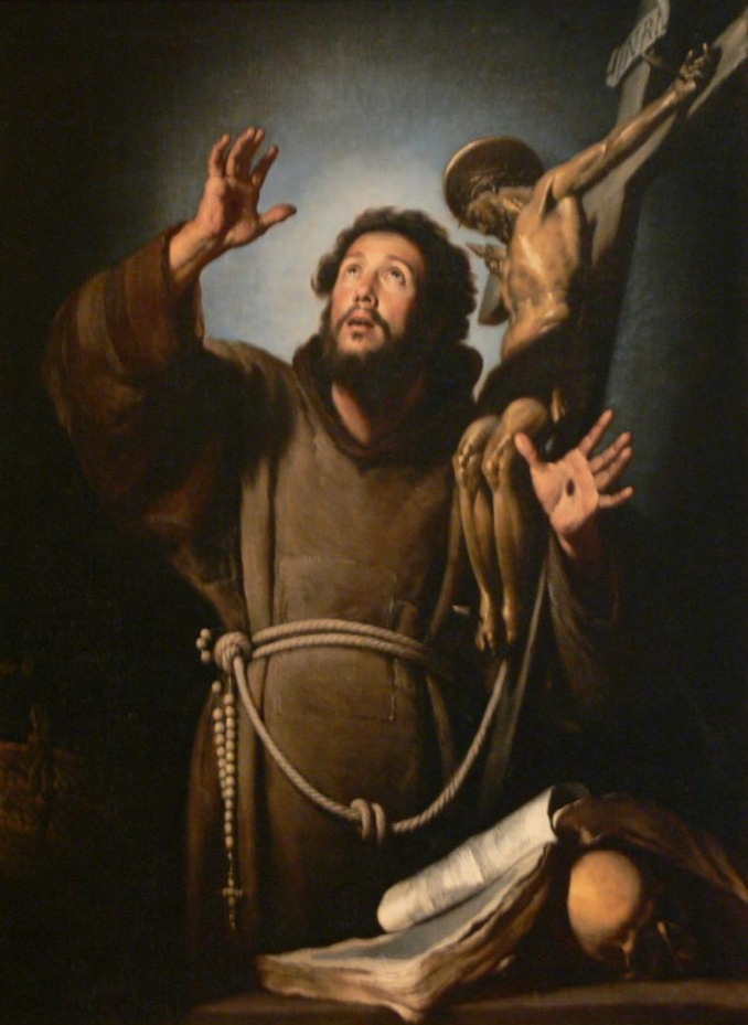 Saint François en extase - Bernardo Strozzi