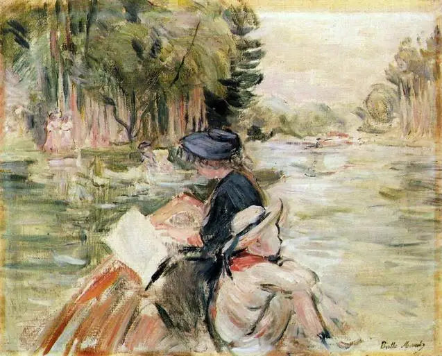 Reproduction du tableau « En bateau - Berthe Morisot » par Alpha Reproduction en peinture à l’huile