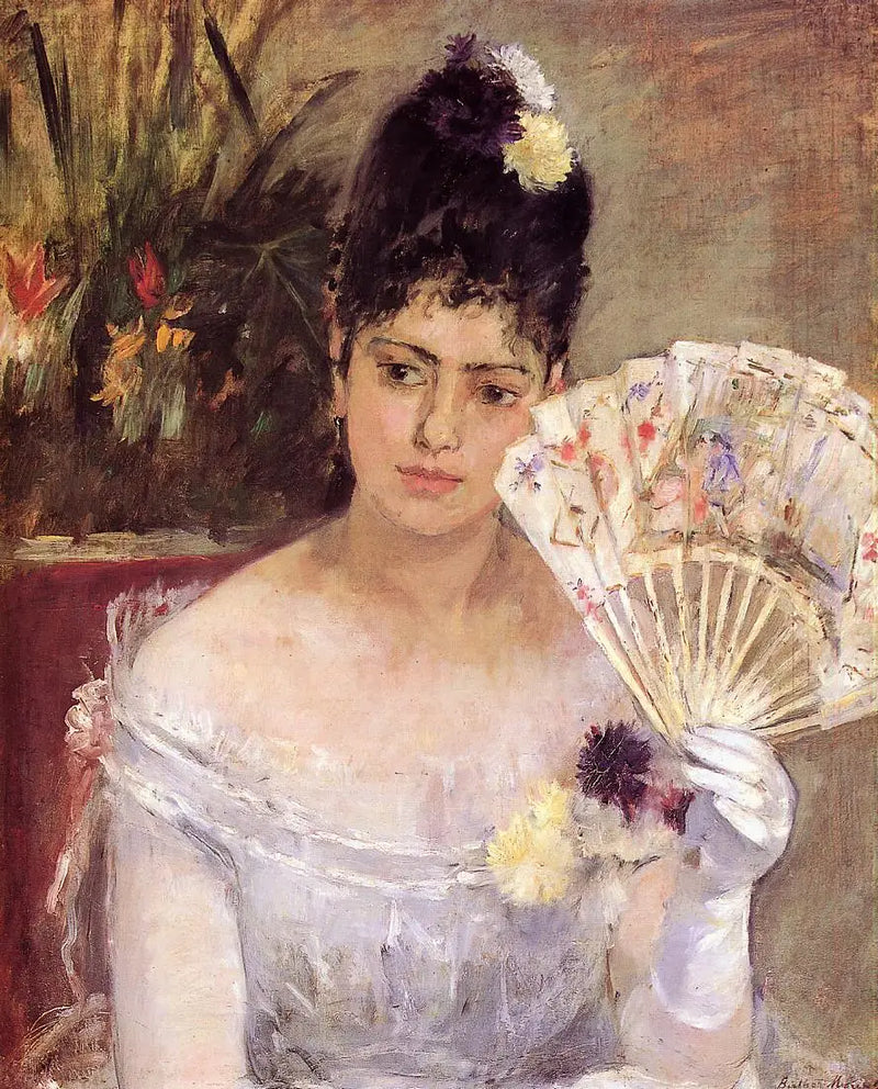 Na bále - Berthe Morisot