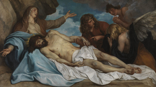 ✝️ Smutek nad Kristem – Anthony van Dyck (kolem roku 1635)
