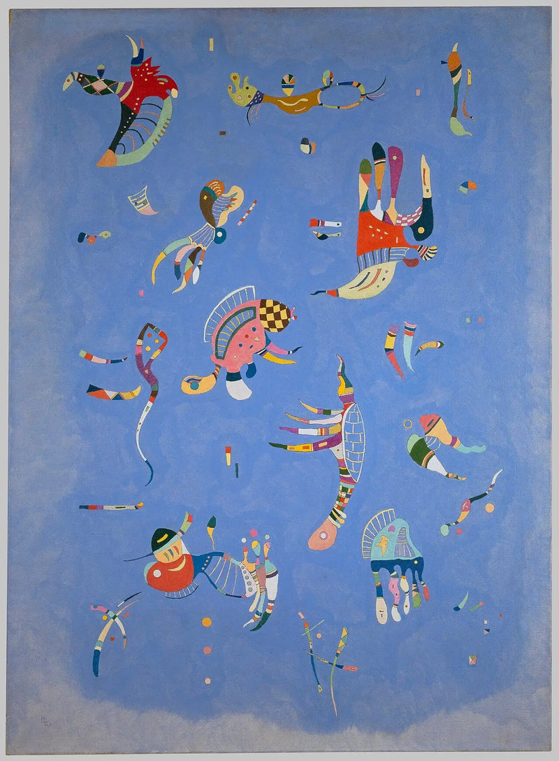 Nebeská modř - Vassily Kandinsky