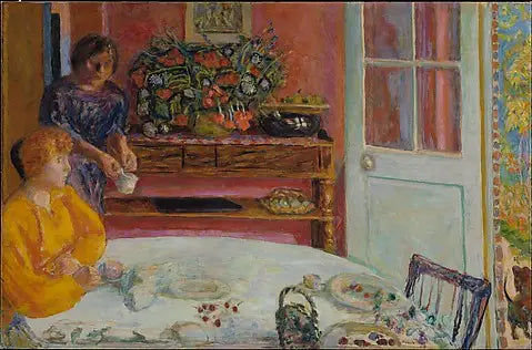 Jídelna, Vernonnet - Pierre Bonnard