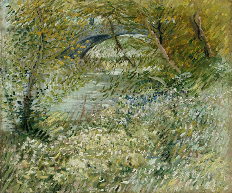 Břeh řeky na jaře - Vincent van Gogh